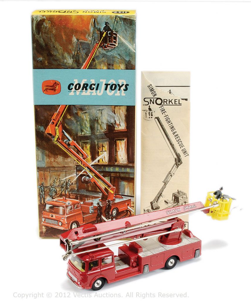 Corgi model cars